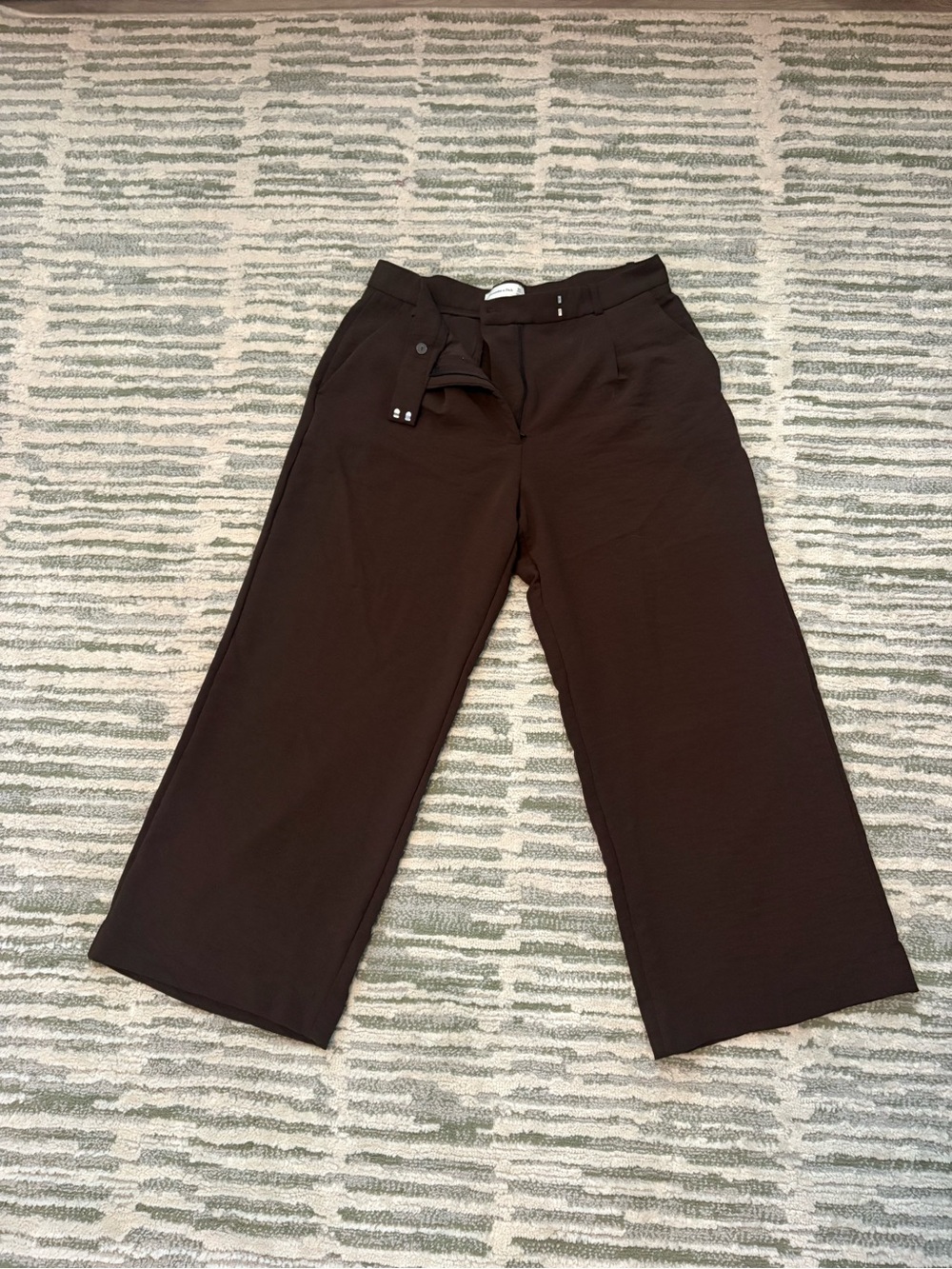 Abercrombie & Fitch Brown Wide leg women’s trousers